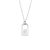 Fashion Letter Geometric Stainless Steel Electroplating Necklaces