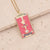 Retro Unisex Vintage Metal Geometric Copper Oil Dripping Pendants