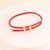 Women Fashion U-Shape Alloy Electroplating Bracelets