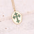 Women Eye Metal Geometric Cross Stainless Steel Zircon Inlay Pendants