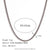 Minimalist Stripe Geometric Stainless Steel Electroplating Necklaces