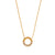 Fashion Geometric Stainless Steel 18K Gold Plated Necklaces