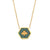 Fashion Geometric Stainless Steel 18K Gold Plated Necklaces