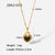 IG Style Geometric Stainless Steel 18K Gold Plated Necklaces