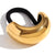 Fashion Circle Stainless Steel Electroplating Hair Ties