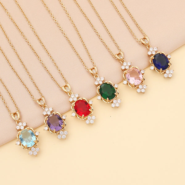 Women Minimalist Droplet Metal Necklaces