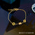 Women Fashion Moon Star Cosmos Droplet Zodiac Sign Titanium Steel Gold Plating Bracelets