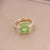 Women Cute Bear Metal Oiling Rings