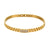 Minimalist Stripe Stainless Steel 18K Gold Plated Bangles