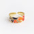 Women Flower Geometric Rings