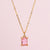 IG Style Women Quadrilateral Chinese Zodiac Animal Copper Electroplating Necklaces