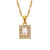 Geometric Stainless Steel 18K Gold Plated Necklaces