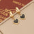 Expressive Butterfly Heart Chinese Zodiac Animal Star Stainless Steel Oil Dripping Earrings