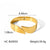 IG Style Circle Stainless Steel Electroplating Bangles