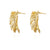 Women Irregular Geometric Copper Electroplating Earrings