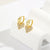 Moderate Luxury Heart Heart Zircon Drop Earrings