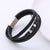 Men Minimalist Stripe Stainless Steel Handmade Bracelets