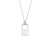 Fashion Letter Geometric Stainless Steel Electroplating Necklaces