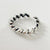 925 Sterling Silver Women Vintage Retro Knot Silver Silver Plating Rings