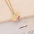 Japanese / Korean Heart Copper Electroplating Pendants