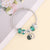 Women Bowknot Heart Alloy Electroplating Bracelets