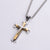 Expressive Cross Stainless Steel Electroplating Pendants