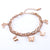 Women Moderate Luxury Asymmetrical Chain Geometric Stainless Steel Electroplating Bracelets