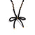 Fashion Bowknot Stainless Steel 18K Gold Plated Necklaces