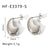 IG Style Droplet Droplet Geometric Stainless Steel Electroplating Earrings