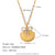 Fashion Shell Bowknot Stainless Steel Electroplating Necklaces