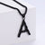 Men Metal Retro Vintage Number Text Letter Stainless Steel Polishing Pendants