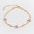 IG Style Women Flower Petal Copper Electroplating Bracelets