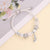 Women Retro Metal Vintage Heart Alloy Electroplating Bracelets