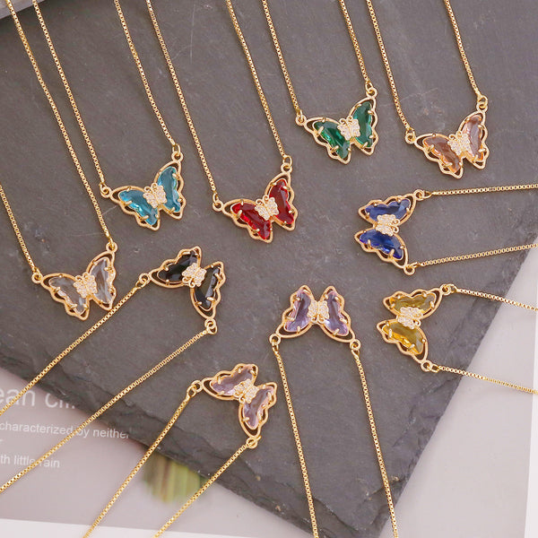 Women Bowknot Metal Electroplating Pendants