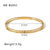 IG Style Argyle Irregular Tennis / Diamond Line Cosmos Stainless Steel Electroplating Bangles