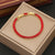 Women Fashion Geometric Brass Zircon Inlay Bracelets