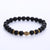 Retro Unisex Vintage Skull Skull Agate Electroplating Beaded Bracelets