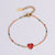 Women Korean Heart Geometric Heart Stainless Steel Oil Dripping Bracelets