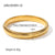 Women IG Style Circle Geometric Stainless Steel 18K Gold Plated Bracelets