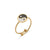 Women Geometric Stainless Steel 18K Gold Plated Rings