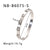 IG Style Irregular Stainless Steel Electroplating Bangles