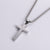 Moderate Luxury Cross Stainless Steel Electroplating Pendants