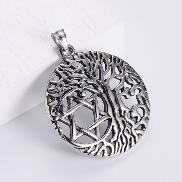 Unisex Metal Retro Vintage Stainless Steel Handmade Pendants