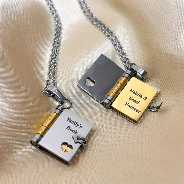 Expressive Heart Geometric Stainless Steel Electroplating Necklaces