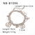 Women IG Style Sagittarius Capricorn Scorpius Libra Virgo Zodiac Sign Zodiac Sign Stainless Steel Electroplating Bracelets