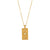 Geometric Stainless Steel 18K Gold Plated Necklaces