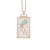 Women Retro Vintage Eye Copper Oil Dripping Pendants