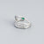 925 Sterling Silver Unisex Geometric Geometric Silver Electroplating Rings