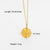 IG Style Geometric Stainless Steel 18K Gold Plated Necklaces