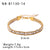 Women IG Style Geometric Chain Geometric Stainless Steel Electroplating Bracelets